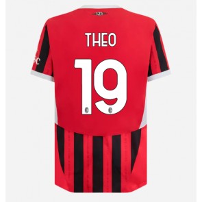 AC Milan Theo Hernandez #19 Hjemmebanetrøje 2024-25 Kort ærmer